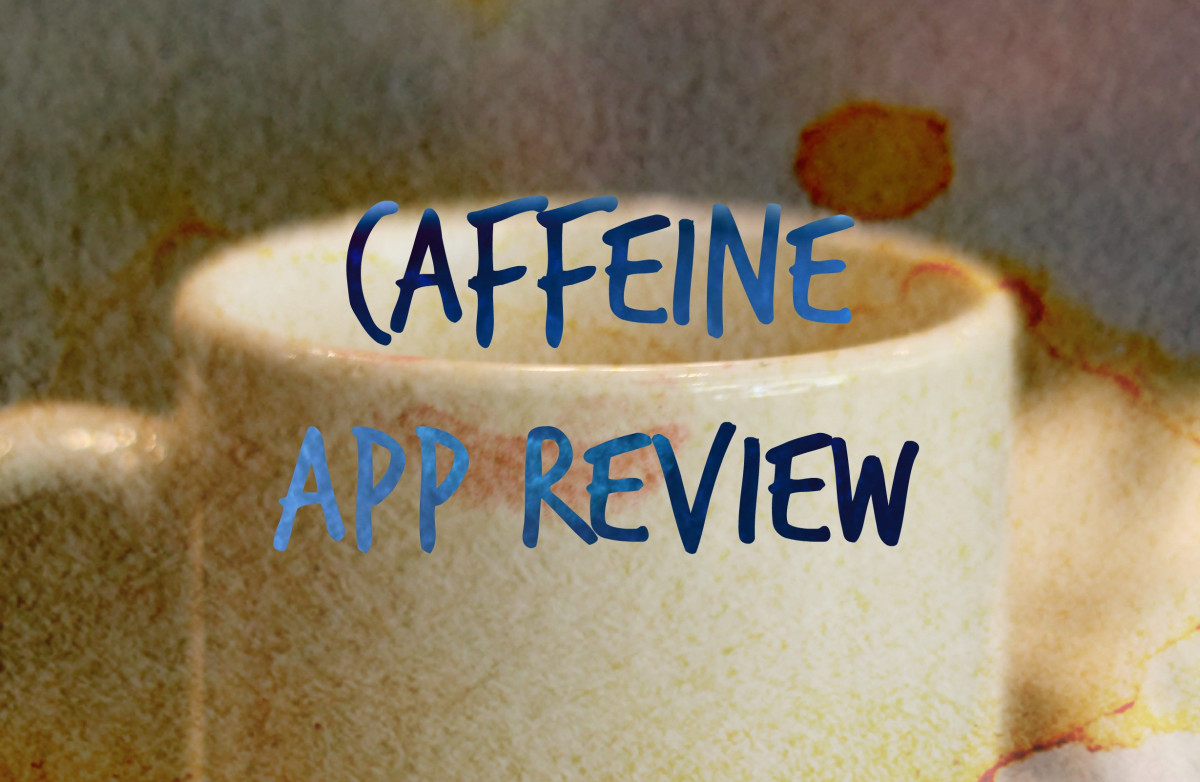 App for mac called caffeine that looks like a coffee cup at the top 2017